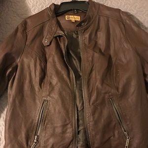 Odyn leather jacket